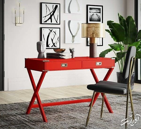 افزایش انگیزه و انرژی با فنگ شویی میز کار میزکار قرمز